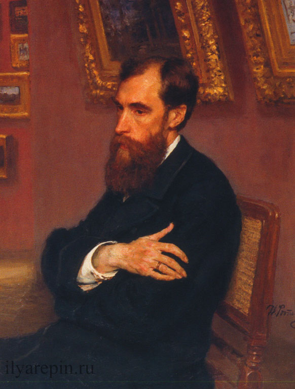 Портрет П.М. Третьякова 1883