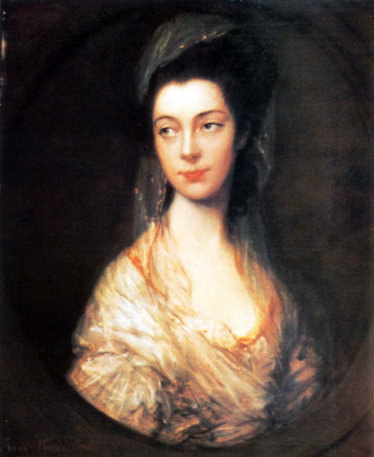 Гейнсборо Портрет миссис Кристофер Хортон 1766