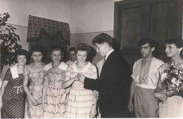 Кудиновы Бутырины 1958 Свадьба